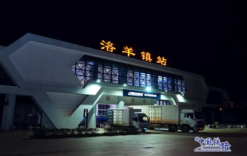 中國昆明「洛羊鎮站」。（圖／翻攝自百度地圖）