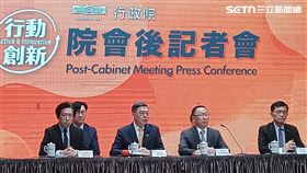 行政院長卓榮泰今（27）日親自出席院會後記者會。（圖／記者盧素梅攝影）