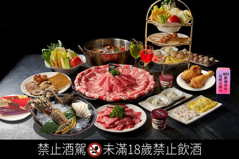 今年新開幕的椒朋友辛潮麻辣鍋Dream Plaza首次加入跨年戰局。(圖／馬辣提供)