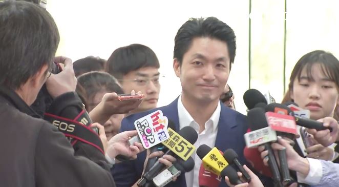 蔣萬安赴北市議會接受市政總質詢（圖／翻攝畫面）