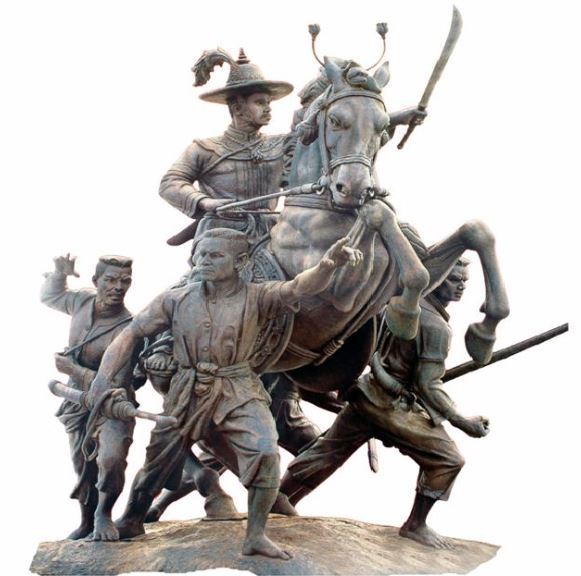 鄭昭站帶兵拼死一戰，硬是把國家從滅亡邊緣拉回來，是人們心中的大英雄。（圖／翻攝自維基百科）