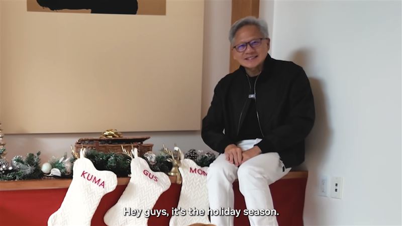 獨／輝達Cover黃仁勳　現身台灣證據曝