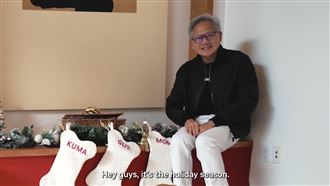 獨／輝達Cover黃仁勳　現身台灣證據曝