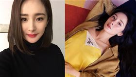 過往PRADA代言人都似乎有魔咒，沒想到楊冪還沒官宣就中招。（圖／翻攝自楊冪微博）