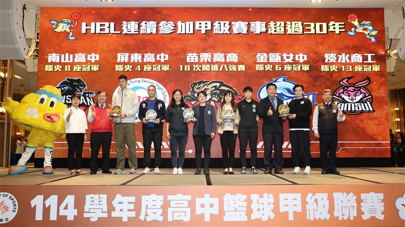 HBL開賽記者會。（圖／高中體總提供）