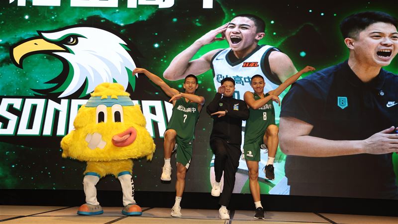 HBL開賽記者會，松山高中。（圖／高中體總提供）