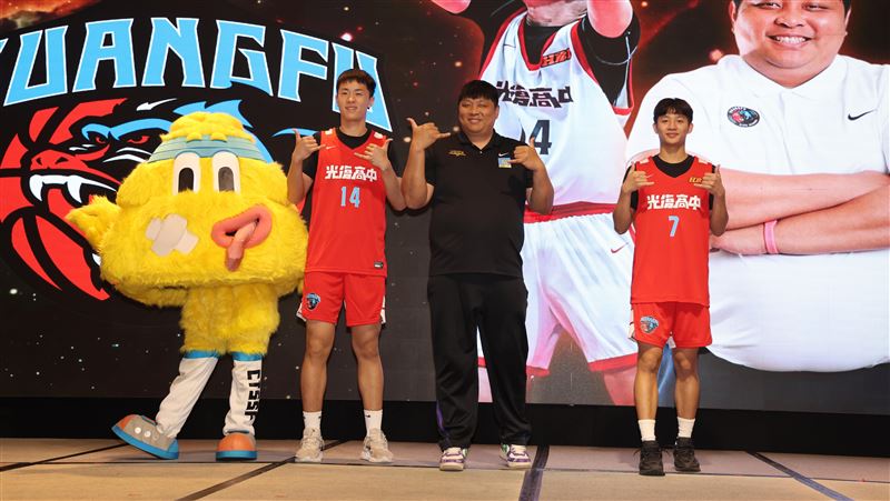 HBL開賽記者會，南山高中。（圖／高中體總提供）
