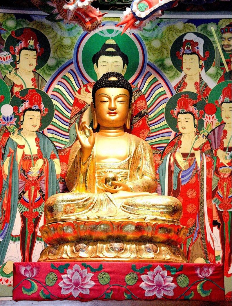 藥師佛神像。（圖／翻攝自維基百科）