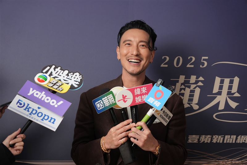 王陽明談女兒笑容藏不住。（圖／蘋果愛美獎提供）