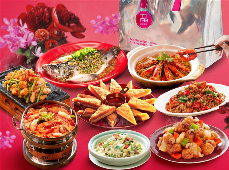 瓦城推出4至5人小團圓套餐4,599元及6至7人團聚餐6,599元。（圖／品牌業者提供）