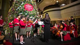 立人國際中小學弦樂團以專業演奏，帶來一場精彩動人的弦樂饗宴。（圖／飯店旅宿業者提供）