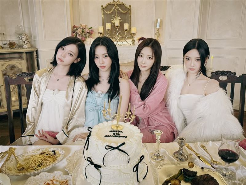 aespa宣布捐款201萬台幣。（圖／翻攝自aespa IG）