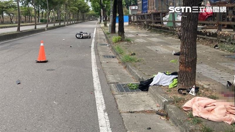 新/台中死亡車禍!男撞路樹破頭送醫不治