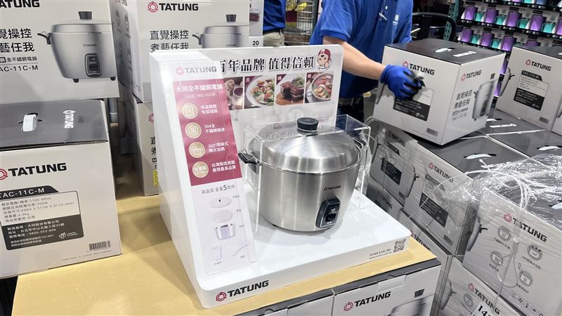 大同電鍋超搶手，廠商忙著補貨。（圖／記者賴俊佑攝影）