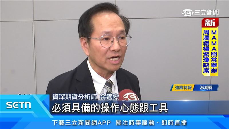 資深期貨分析師余適安