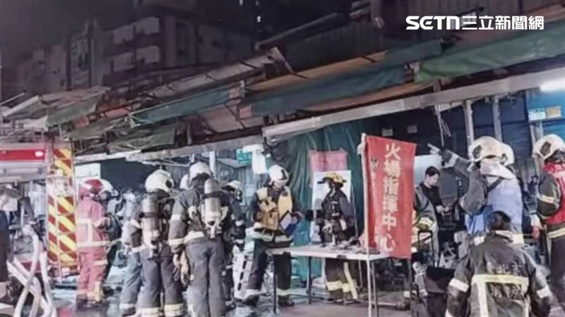 萬華雙和市場大火　七旬屋主住進加護病房