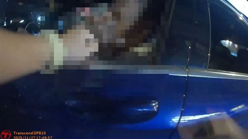 曾男因酒駕被警方依法送辦。（圖／翻攝畫面）