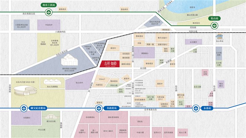市府站周邊千億都更能量引爆