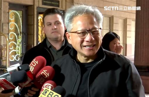 黃仁勳返台超忙　將與3個重量級男人見面
