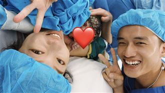 陳澤耀宣布寶寶出生，性別是女兒。（圖／經紀人提供）