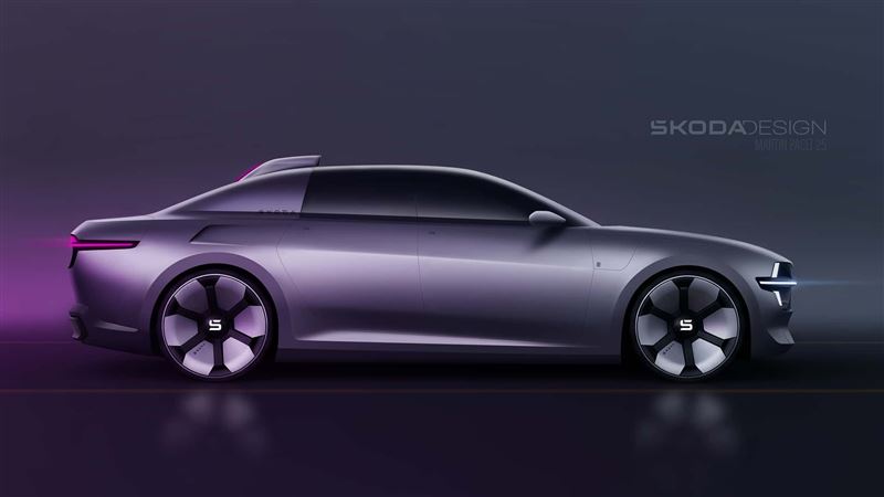 Skoda 100電動概念車。（圖／翻攝Skoda網站）