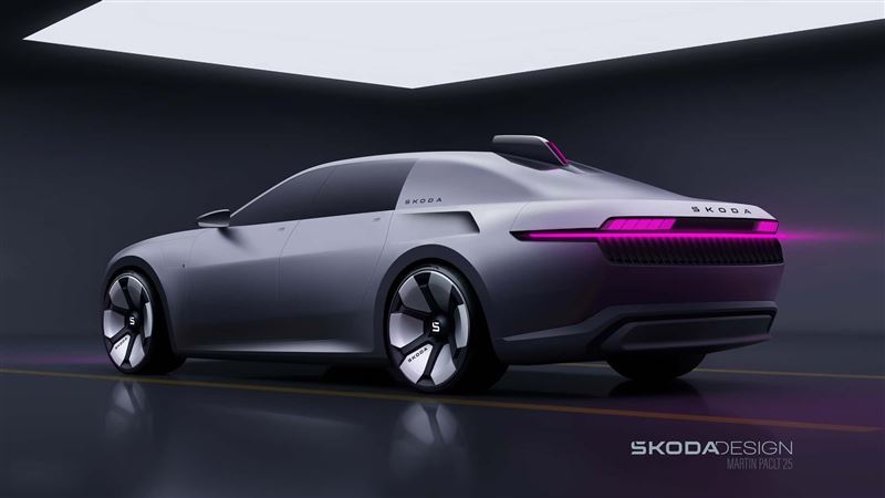 Skoda 100電動概念車源自經典車改造。（圖／翻攝Skoda網站）