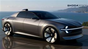Skoda 100電動概念車。（圖／翻攝Skoda網站）