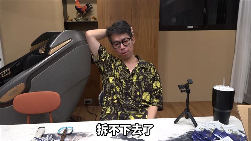 網紅拉西哥心情久久無法平復。（圖／翻攝自YouTube）