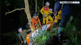 桃園呂姓獵人巡視獵場失足墜落懸崖身亡。（圖／翻攝畫面）