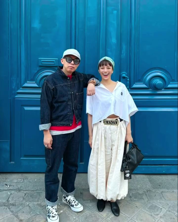 NIGO妻子為知名女星牧瀬里穂。（圖／翻攝自IG@rihomakise）
