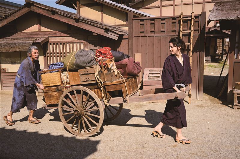 長澤雅美感性表示，觀看北齋和阿榮的相處，也讓我想起了我的家人，意識到生活中那些微小的快樂。（圖／天馬行空提供）