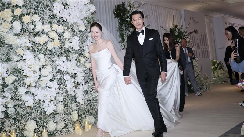 許瑋甯、邱澤豪奢婚禮直擊!霸氣包整層樓
