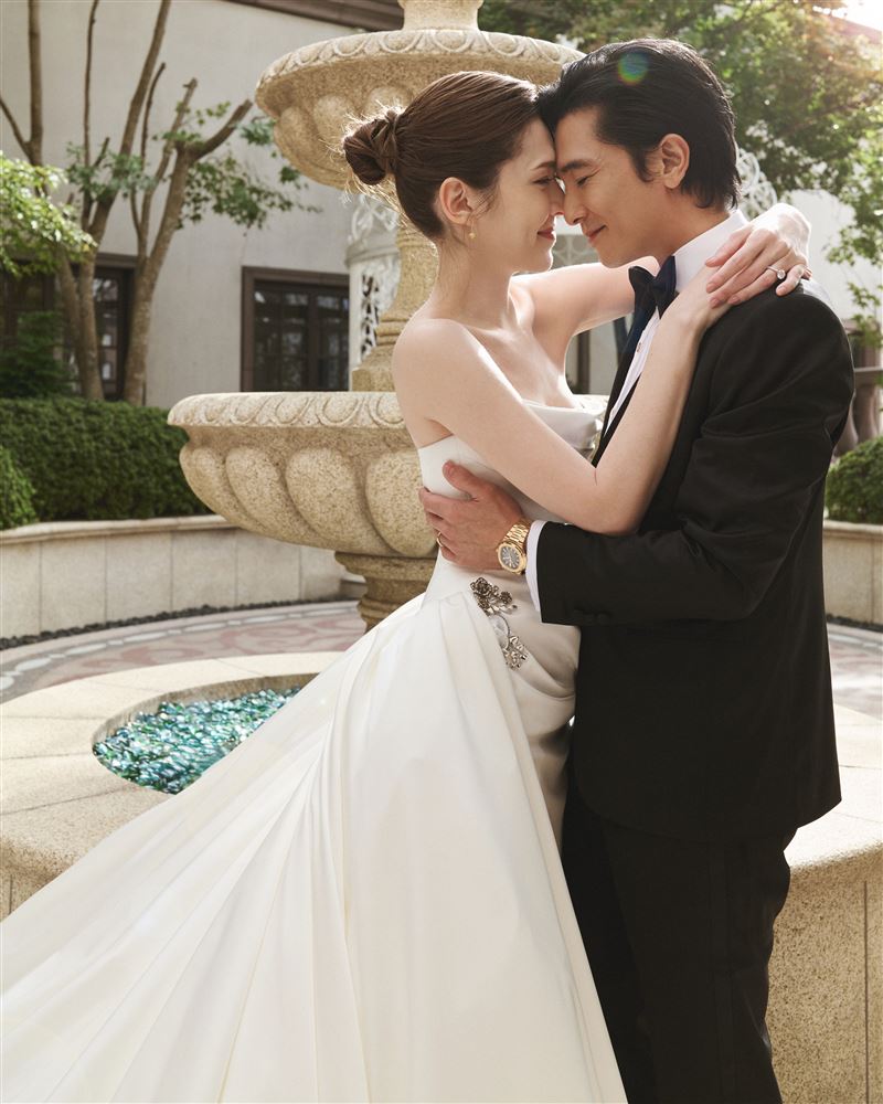 許瑋甯、邱澤的婚禮盛大舉辦。（圖／夏朵創意行銷提供）