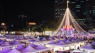 2025新北耶誕市集　電競科幻風翻轉耶誕城