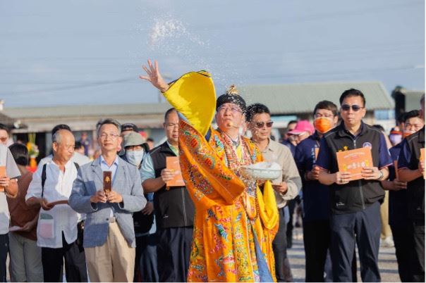 儀式畫面。（圖／翻攝自交通部觀光署雲嘉南濱海國家風景區管理處官網）