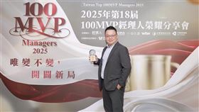 三引擎打造競爭優勢，精彩創意總經理胡恒士獲選百大經理人。（圖／精彩創意）