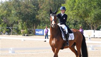 斜槓CEO變身馬術國手　陳怡如出賽亞錦賽