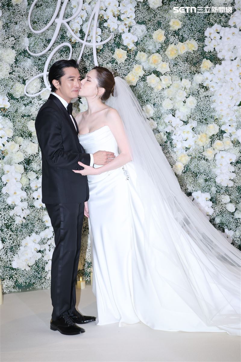 許瑋甯、邱澤舉辦世紀婚禮。（圖／記者鄭孟晃、趙于瑩攝影）