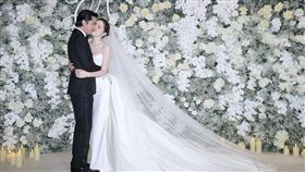 許瑋甯、邱澤舉辦世紀婚禮。（圖／記者鄭孟晃、趙于瑩攝影）