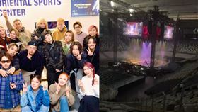 濱崎步中國演唱會突遭取消，「小紅書」上流傳一張濱崎步演唱會現場的舞台照，舞台燈光亮著，台下空無一人，讓許多粉絲心碎。（圖／翻攝自濱崎步IG、小紅書）