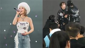 濱崎步上海演唱會遭取消、大槻真希被中國工作人員趕下台。（圖／讀者提供、翻攝自Threads）