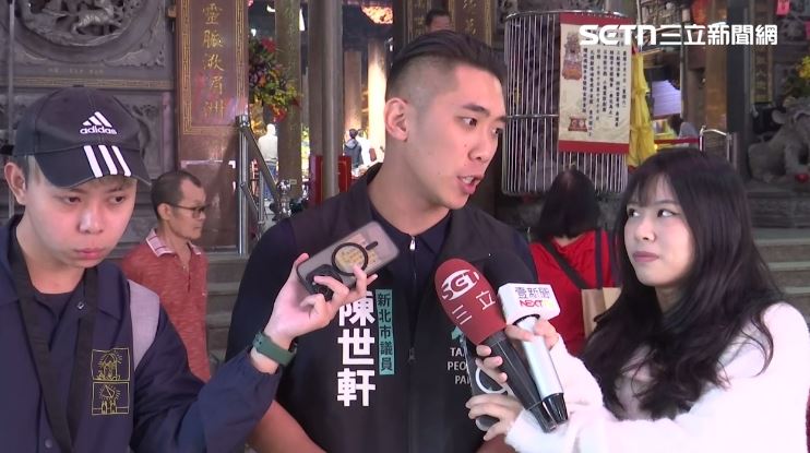 面對蘇巧慧幫盛湯圓的暖心之舉，陳世軒則表示收到祝福了，他也把湯圓吃了，期待明年順利。（圖／翻攝畫面）