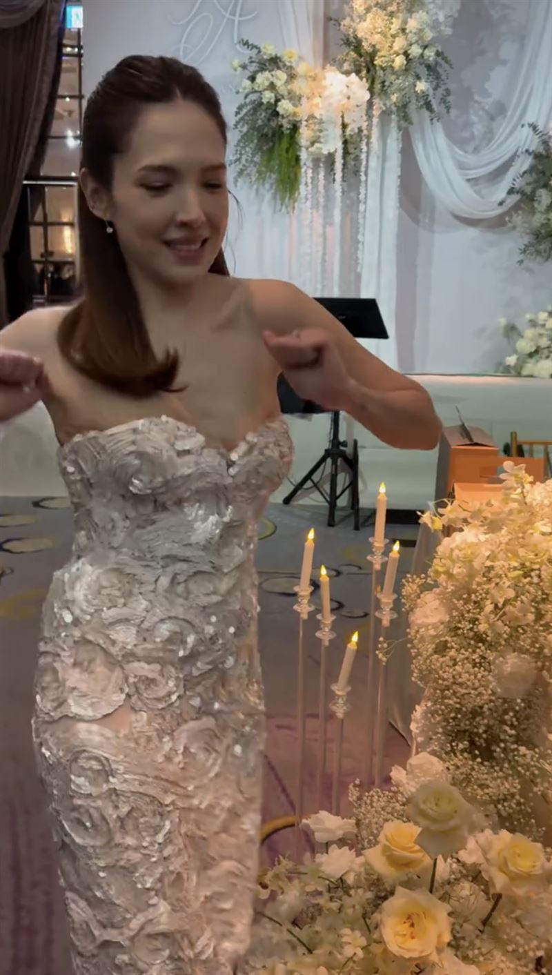 許瑋甯開始熱舞。（圖／翻攝自IG）