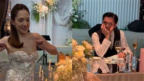 許瑋甯與邱澤起身熱舞跳定情曲《愛情你比我想的閣較偉大》。（圖／翻攝自IG）