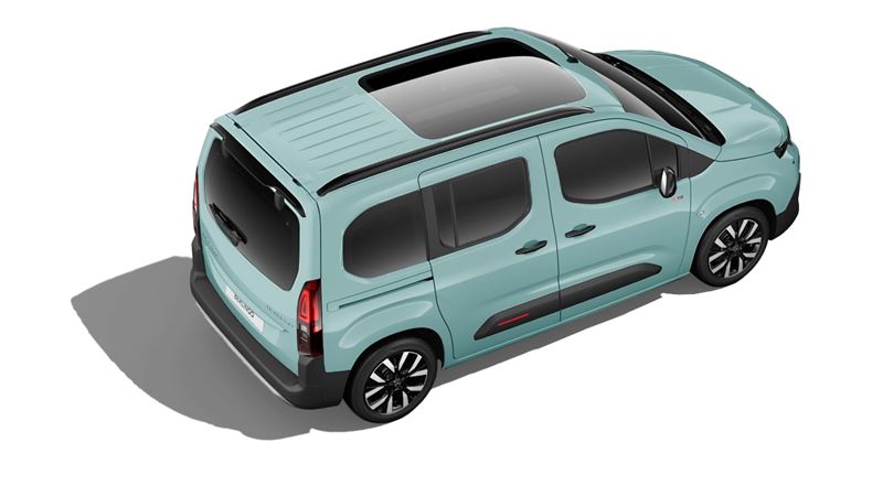 雪鐵龍BERLINGO「清新綠」限定版，靈感來自海邊的微風與自然綠意。（圖／CITRO&Euml;N提供）