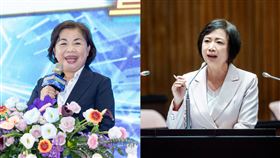 對於楊瓊瓔表態選台中市長，何欣純表示並不意外（圖／翻攝自楊瓊瓔、何欣純臉書）