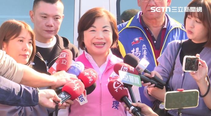 楊瓊瓔表示，自己和江啟臣是姐弟，姊弟一起登山（圖／翻攝畫面）