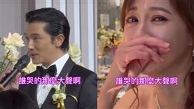 陶晶瑩曬出陳意涵在聽誓詞時爆哭模樣。（圖／翻攝自陶晶瑩IG）