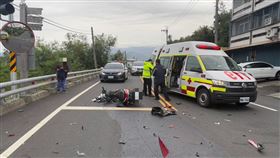 台東市志航路二段與富源路交叉路口今天（29日）發生一起死亡事故，柳姓男子（70多歲）駕駛小貨車左轉時，與對向直行機車發生碰撞，吳姓男騎士經送醫急救仍傷重不治。