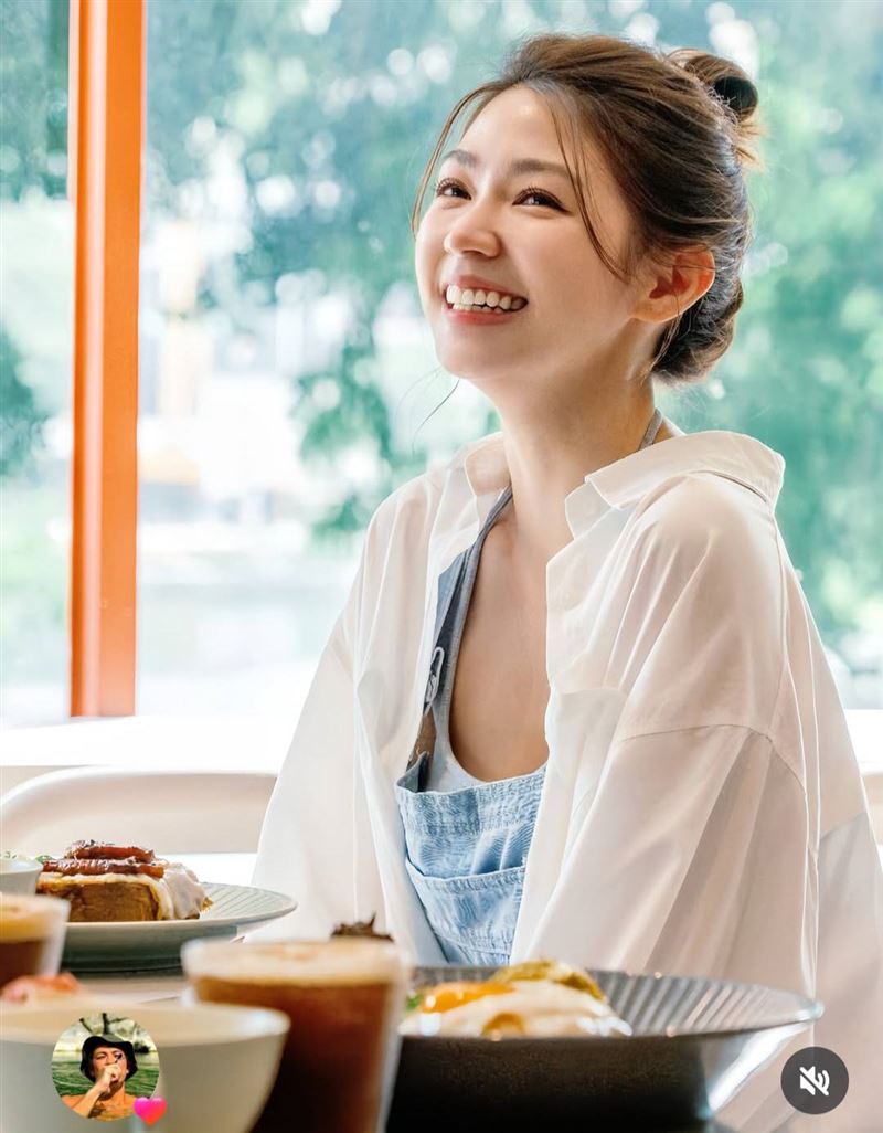 曾智希投入劇組拍攝，生子進度先喊卡。（圖／翻攝自曾智希IG）